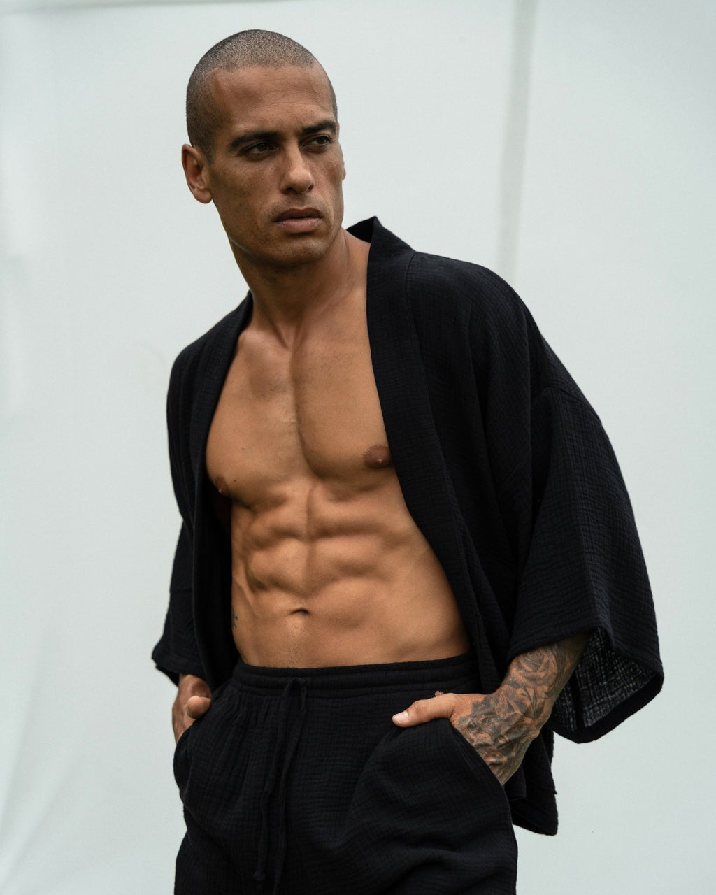 Cotton Kimono Jacket